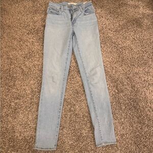 Levi's Women's Light Blue Skinny Jeans